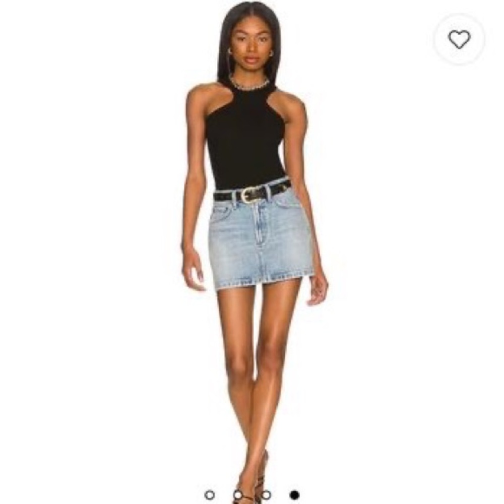 Agolde jean skirt NWT